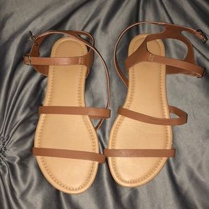 Strapped sandals